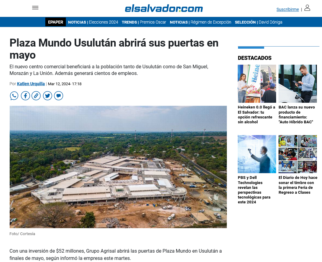 Plaza Mundo Agrisal